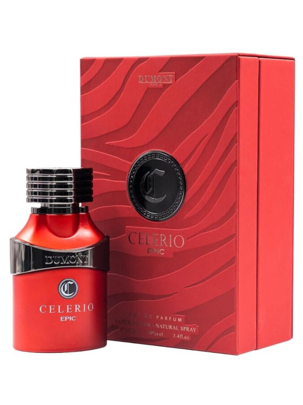 Dumont Celerio Epic Eau de Parfum Spray for Unisex 3.4oz New Sealed Box $100